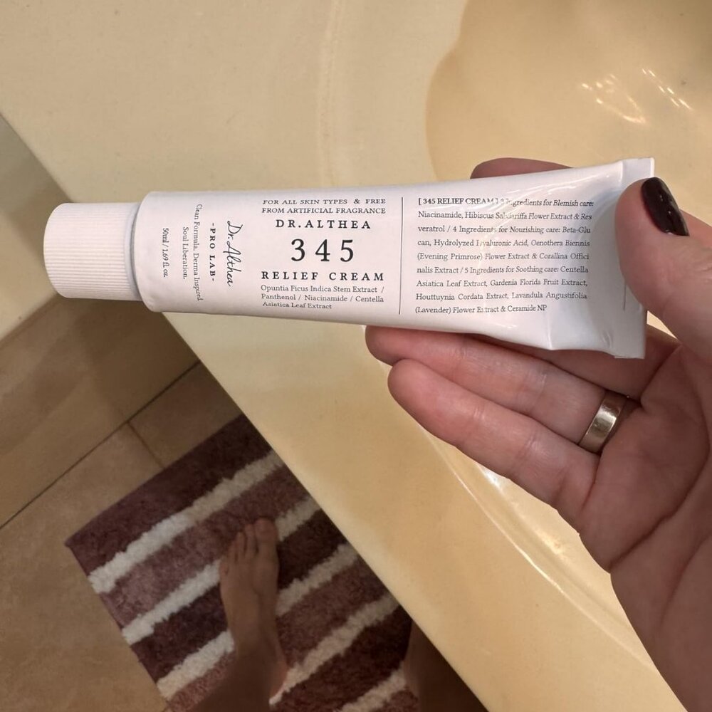 Dr. Althea 345 Relief Cream 1.69oz • Korean Vegan Moisturizer